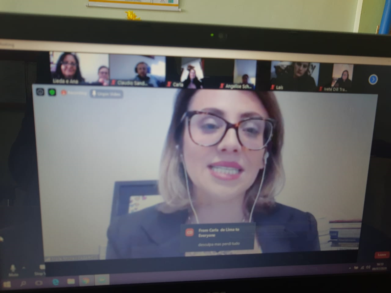 FORMAÇÃO ON-LINE PARA PROFESSORES E AUXILIARES   DA REDE MUNICIPAL DE SÃO MARTINHO